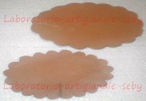 ART. C/2a cm. 12 x 9 OVALI PIATTI BORDO ONDULATO